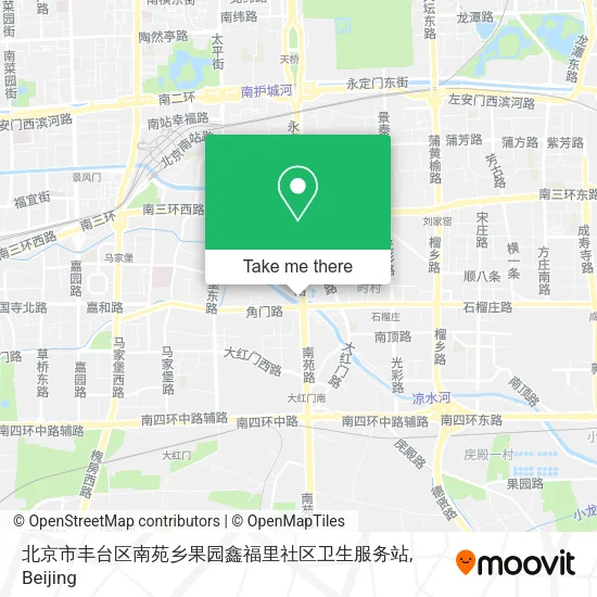 北京市丰台区南苑乡果园鑫福里社区卫生服务站 map