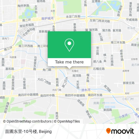苗圃东里-10号楼 map