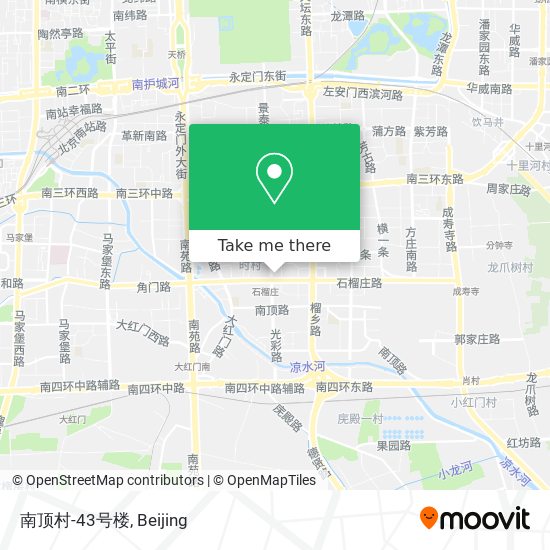 南顶村-43号楼 map
