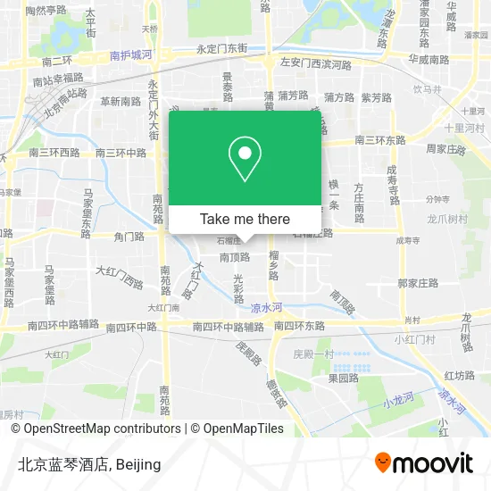 北京蓝琴酒店 map