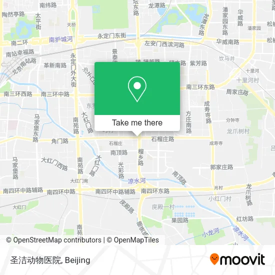 圣洁动物医院 map