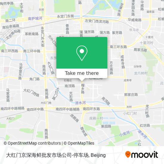 大红门京深海鲜批发市场公司-停车场 map