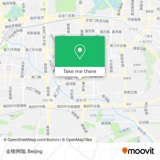 金蟾网咖 map