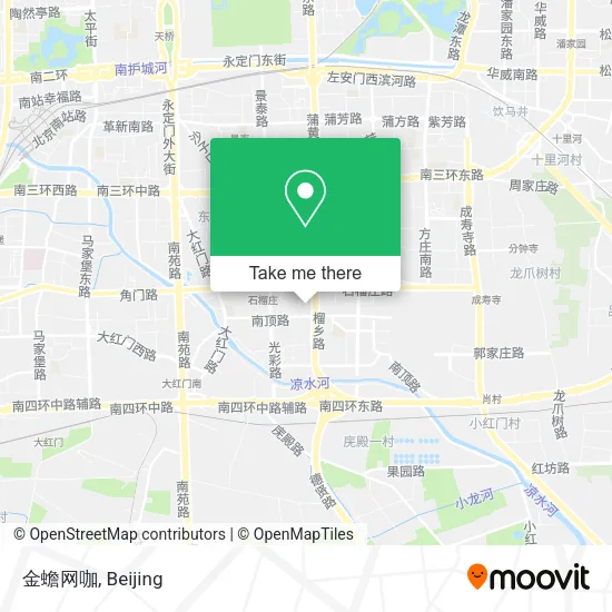 金蟾网咖 map
