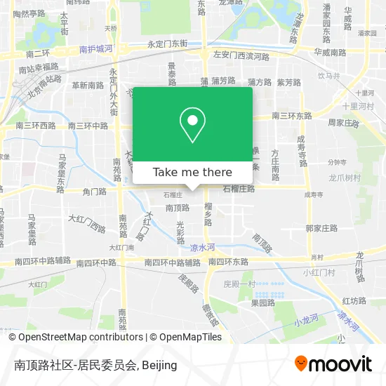 南顶路社区-居民委员会 map