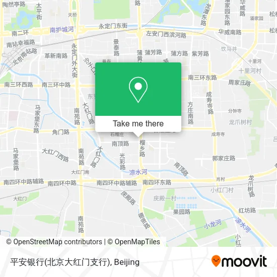 平安银行(北京大红门支行) map