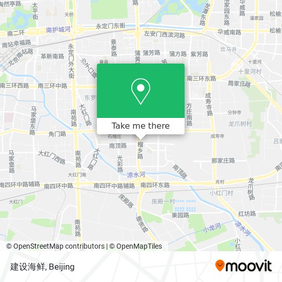 建设海鲜 map