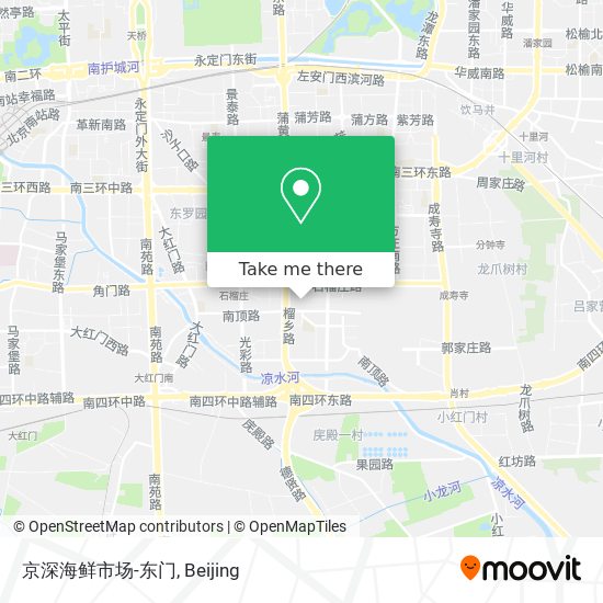 京深海鲜市场-东门 map