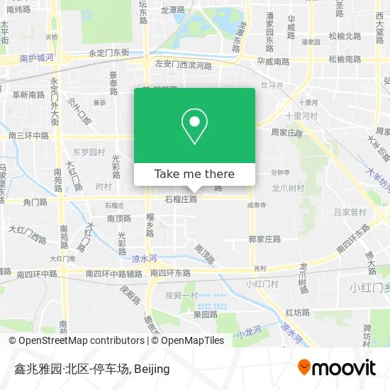 鑫兆雅园·北区-停车场 map