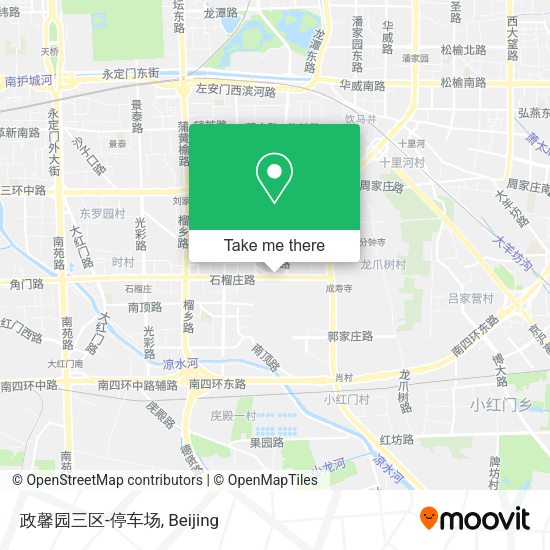 政馨园三区-停车场 map