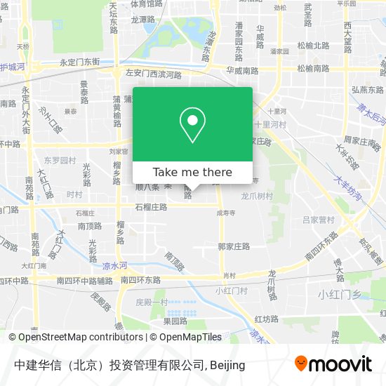 中建华信（北京）投资管理有限公司 map