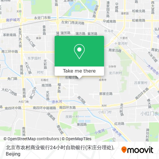 北京市农村商业银行24小时自助银行(宋庄分理处) map