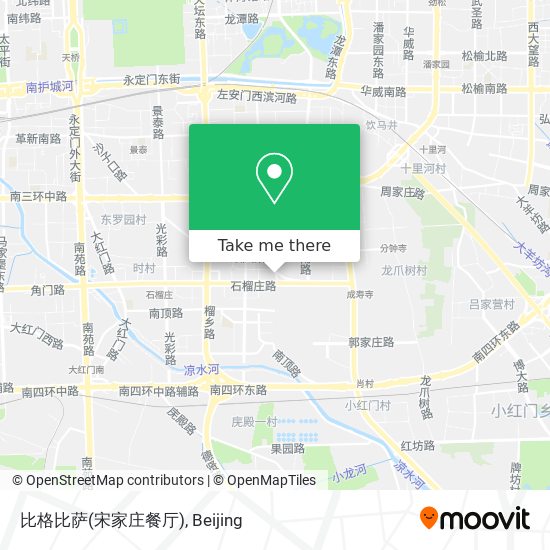 比格比萨(宋家庄餐厅) map