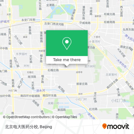北京电大医药分校 map