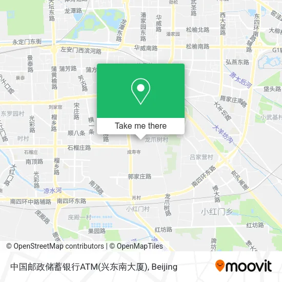 中国邮政储蓄银行ATM(兴东南大厦) map