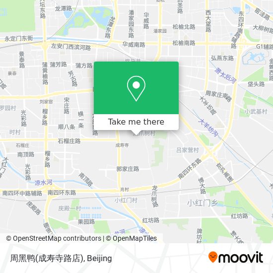 周黑鸭(成寿寺路店) map