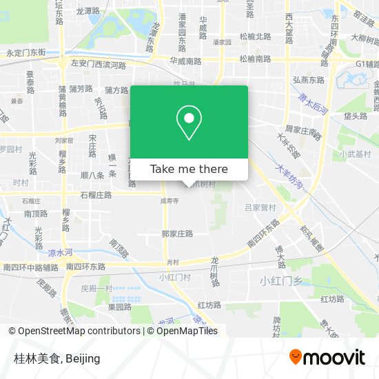 桂林美食 map