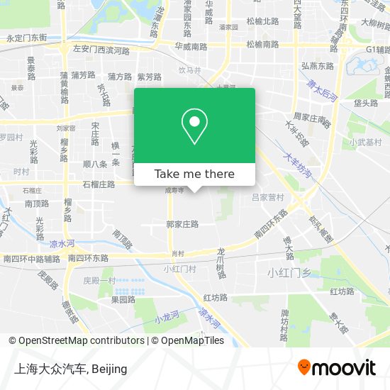 上海大众汽车 map