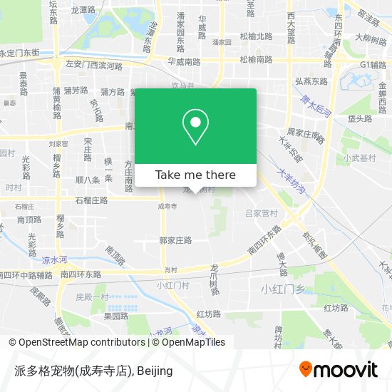 派多格宠物(成寿寺店) map
