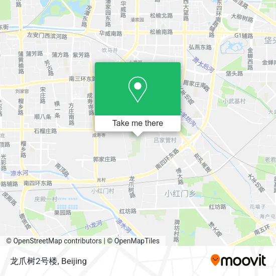 龙爪树2号楼 map