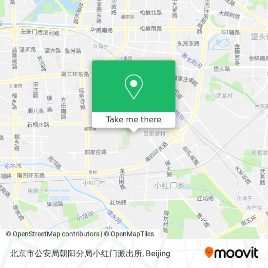 北京市公安局朝阳分局小红门派出所 map