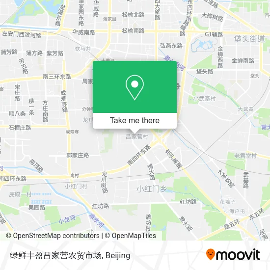 绿鲜丰盈吕家营农贸市场 map