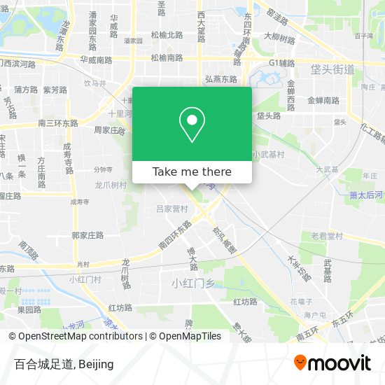 百合城足道 map