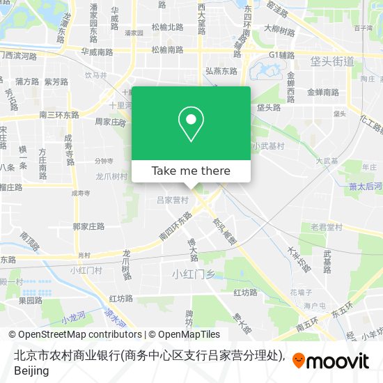 北京市农村商业银行(商务中心区支行吕家营分理处) map