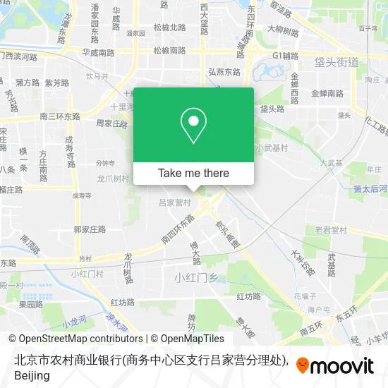 北京市农村商业银行(商务中心区支行吕家营分理处) map