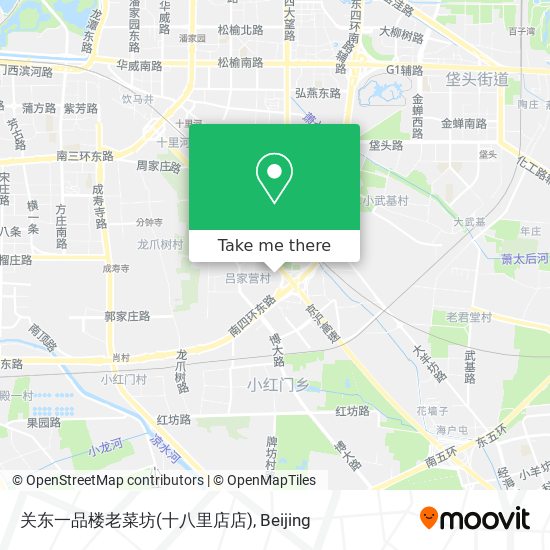 关东一品楼老菜坊(十八里店店) map