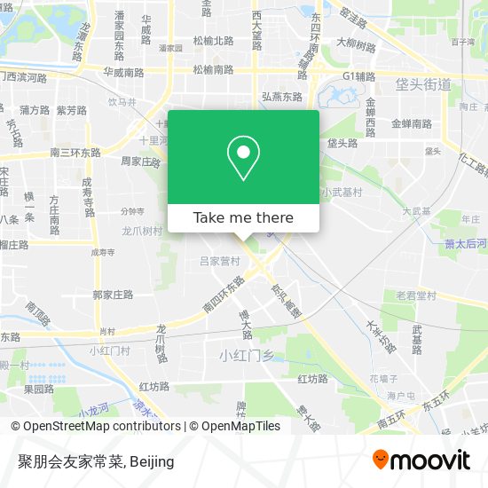 聚朋会友家常菜 map