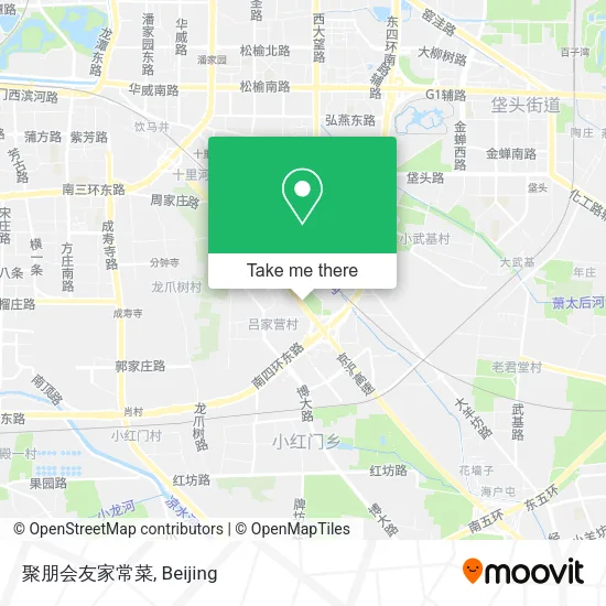 聚朋会友家常菜 map