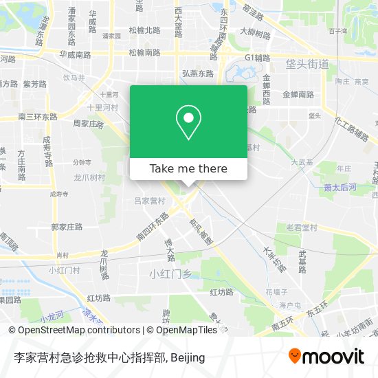 李家营村急诊抢救中心指挥部 map