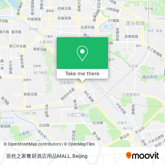 居然之家餐厨酒店用品MALL map