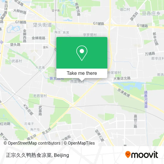 正宗久久鸭熟食凉菜 map