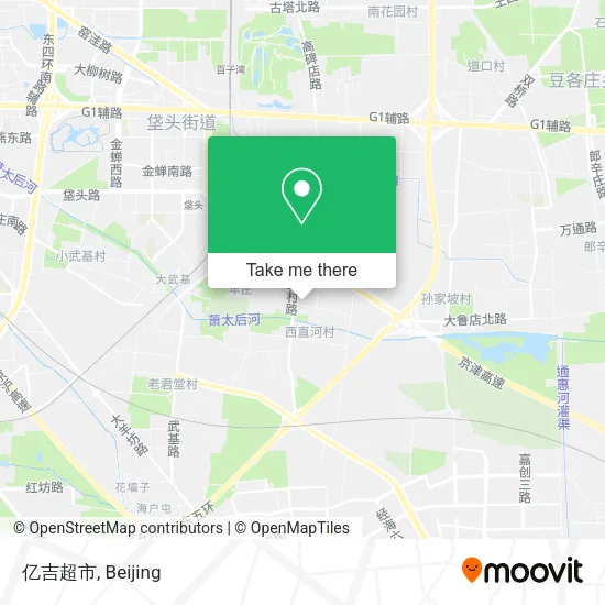 亿吉超市 map