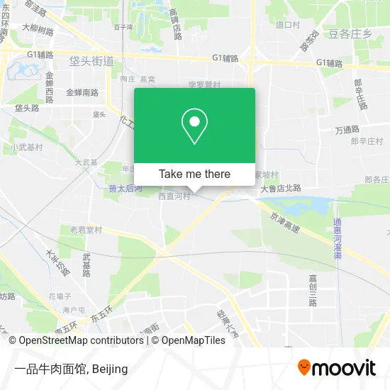 一品牛肉面馆 map
