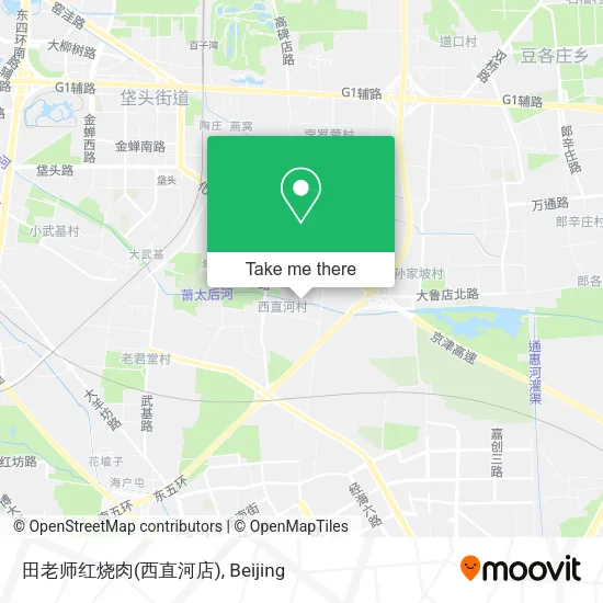 田老师红烧肉(西直河店) map