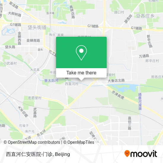 西直河仁安医院-门诊 map