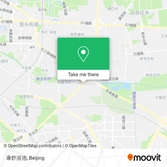 康舒浴池 map