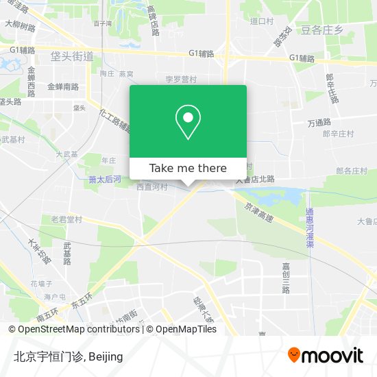 北京宇恒门诊 map