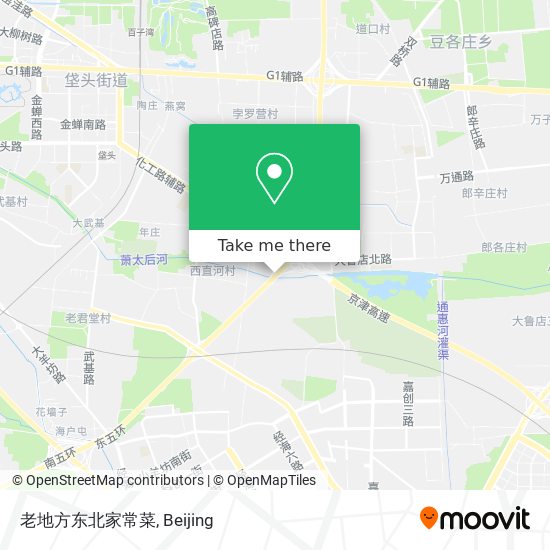 老地方东北家常菜 map