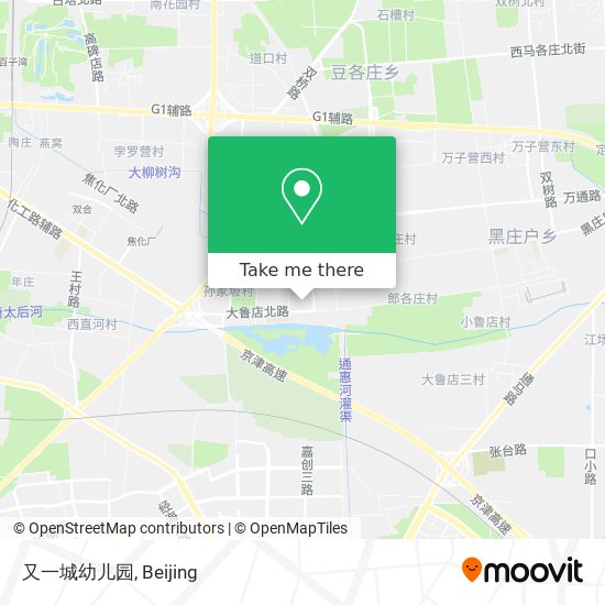 又一城幼儿园 map