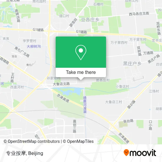 专业按摩 map