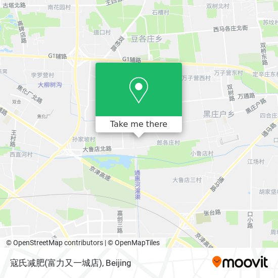 寇氏减肥(富力又一城店) map