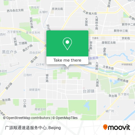 广源顺通速递服务中心 map