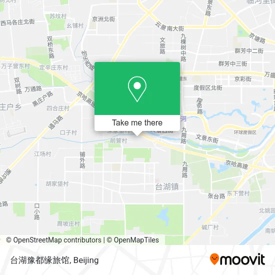 台湖豫都缘旅馆 map