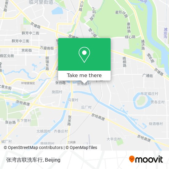 张湾吉联洗车行 map