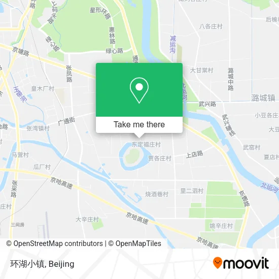 环湖小镇 map