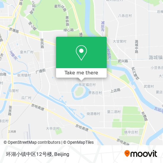 环湖小镇中区12号楼 map